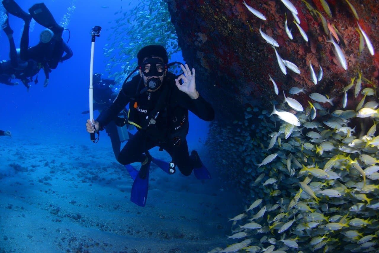 Equipos necesarios para el Buceo